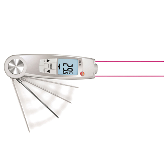 Termometro ad infrarossi per alimenti fino a +250°C
