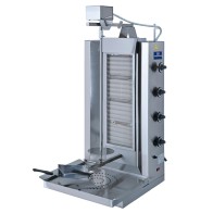 Gyros a gas professionale con 4 bruciatori ceramici - cap. 75 kg.