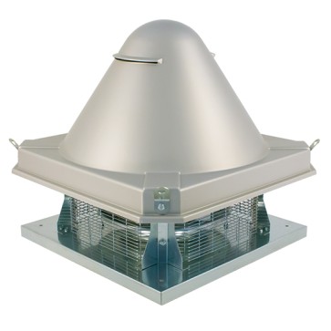 estrattore da tetto centrifugo a 2 velocità, 17800 m³/h, omologato CTICM per 400°/2 h