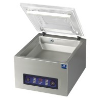 confezionatrice sottovuoto da banco, barra saldante 350 mm, ciclo 15-30 secondi