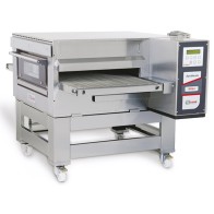 Forno a tunnel elettrico ventilato nastro 80x120x 10 cm