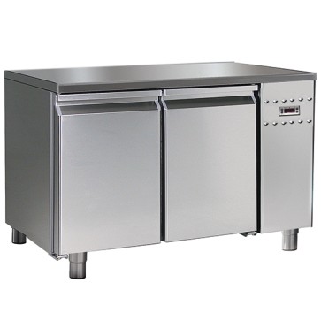 Tavolo congelatore per gruppo remoto 2 porte gn 1/1  temperatura -10 -22 c,con hccp sistema