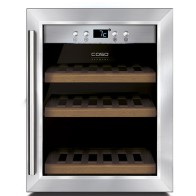 Espositore refrigerato professionale per vini ventilato capacità 12 bottiglie 0,7 lt. temp. +5 °c/+22 °c