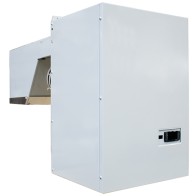Monoblocco refrigerato accavalato per celle surgelazione tempemperatura 18 °c, per 11 m³