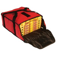 borsa termica per 5 cartoni pizza, max ø 330 mm