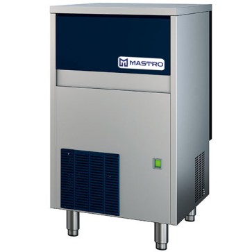 Produttore di ghiaccio professionale a cubetti, condensazione acqua, produzione 32kg/24h