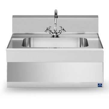 Lavamani da banco, vasca 500x400x150 mm