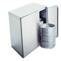 Refrigeratore fusti birra predisposto per gruppo refrigerante capacità fusti 2x 50 litri