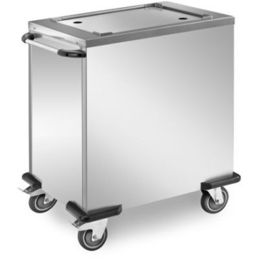 Carrello elevatore piattaforma universale, piano elevatore dim. mm.580x340 per gn e vassoi mm.570x325.