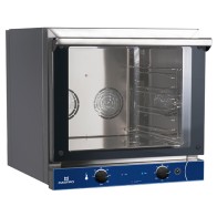 Forno professionale a convezione elettrico, comando manuale, 4x 435x350 mm.