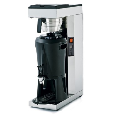 Macchina caffè professionale a filtro con termos 2,5lt, con attacco idrico diretto capacità 15 lt. ora