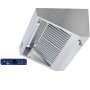 Immagine prodotto: Cappa parete con motore/regolatore/luce modello snack con filtri a labirinto.per cucine industriale
