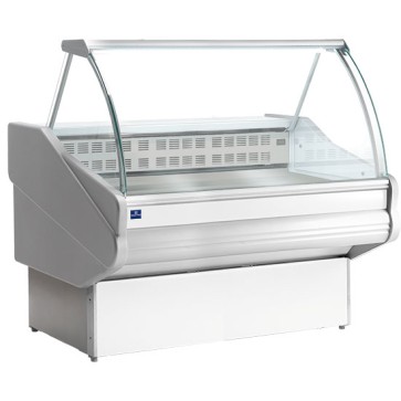 Banco bagnomaria da 2020 mm con vetro curvo, +70°C