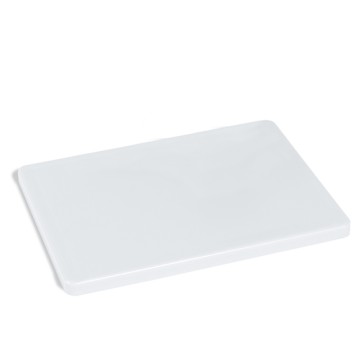tagliere in bianco per formaggi con canalina, 400x300 mm
