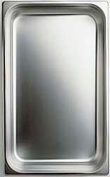 Bacinella GN in inox, GN 1/9 h=100 mm