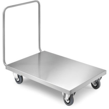 Carrello con pianale basso