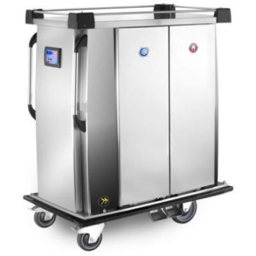 Carrello termorefrigerato a doppia refrigerazione
