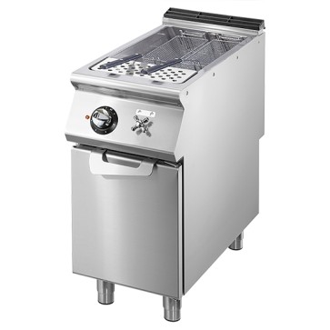 Cuocipasta elettrico, 1 vasca GN 2/3, capacità 1x 26 litri, resistenze fisse