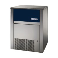 produttore di ghiaccio a cubetti, raffreddamento ad acqua, 130 kg/24 h