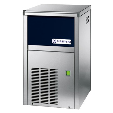 produttore di ghiaccio a cubetti, raffreddamento ad aria, 22 kg/24 h