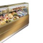 Immagine prodotto: Vetrina espositiva refrigerata professionale statica per pasticceria / gastronomia con 1 mensola, larghezza 1000