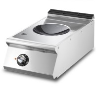 Cucina induzione a wok da banco, 1 zona di cottura 5 kW