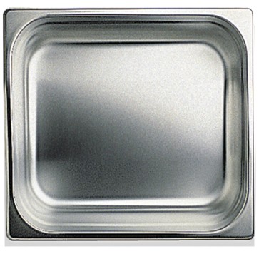 Bacinella GN in inox, GN 2/3 h=100 mm