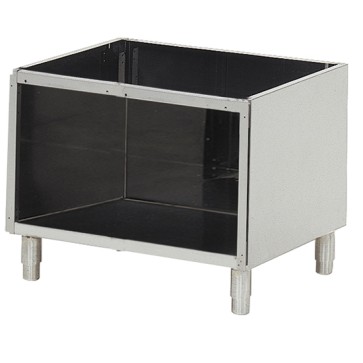 base aperta per apparecchiature da banco l=700 mm
