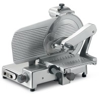 Affettatrice verticale diametro lama 330mm, modello per gastronomia,maccelleria.