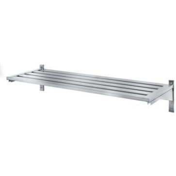 Ripiano grigliato a muro prof. mm. 400