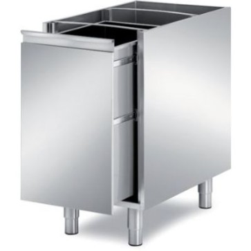 Elemento con cassettone estraibile senza ripiano mm 440x890x810h