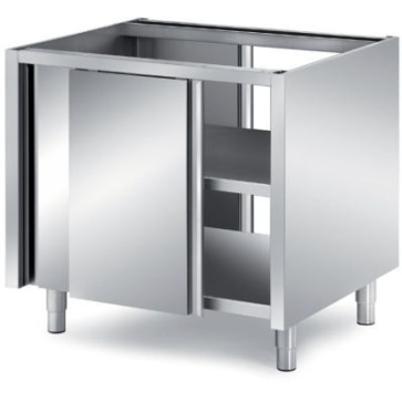 Elemento neutro con ante scorrevoli frontali passanti mm 1240x690x810 h
