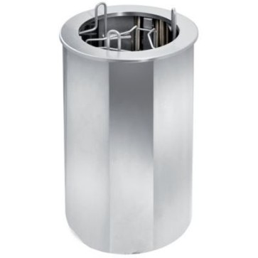 Sollevatore piatti caldo da incasso, dimensioni foro ø305mm, altezza struttura 785mm, altezza con coperchio trasparente 870mm, 600w.