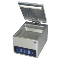 confezionatrice sottovuoto da banco, barra saldante 280 mm, ciclo 15-35 secondi