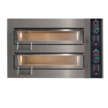 Forno panetteria elettrico da 3+3x 60x40 cm h=18 cm con umdificatore, controllo digitale