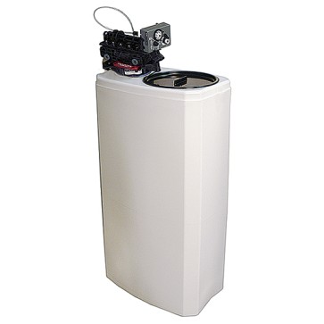 addolcitore acqua automatico, capacità 27 litri, 1000 litri/h, riserva sale 50 kg