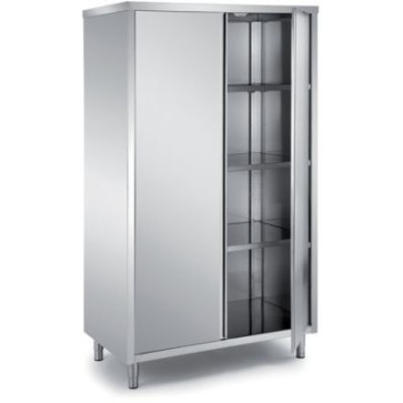 Armadio chiuso con 2 ante a battente tamburate mm 1400x700x1700 h