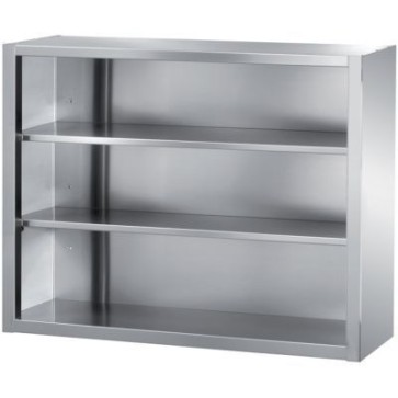 Pensile a giorno con 2 ripiani intermedi mm 1200x400x900 h