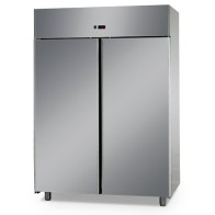 Armadio frigorifero professionale da 1200 litri interno e esterno in inox positivo temp.0°c/+10°c
