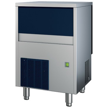 Produttore di ghiaccio professionale a cubetti, condensazione acqua,produzione 53kg/24h