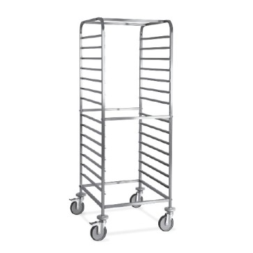carrello portabacinelle GN, 20x GN 1/1 h=65 mm