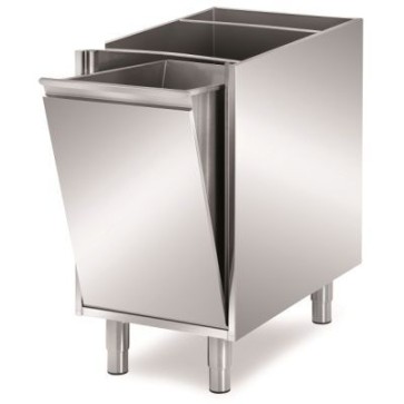 Tramoggia basculante senza ripiano mm 640x690x810 h