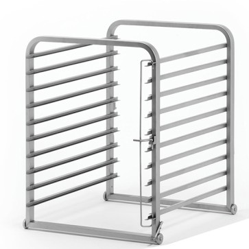 struttura reggiteglie per carrello, 10x GN 1/1