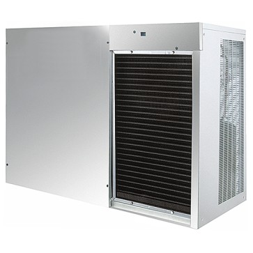 Produttore di ghiaccio a cubetti, aria,produzione 750kg/24h