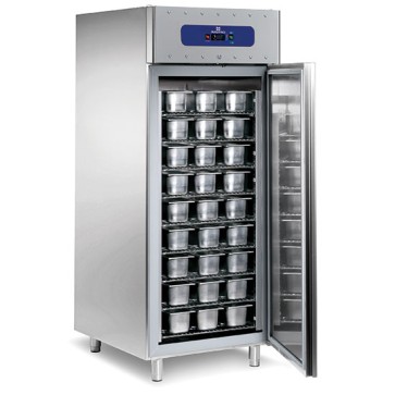 Congelatore professionale per 54 bacinelle gelato, -10°/-30°C