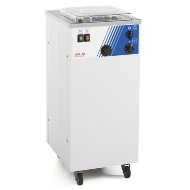 Macchina per gelato con raffreddamento ad aria, produzione 10 litri/ora