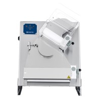 Dilaminatrice per pasta fresca con 2 rulli paralleli, per diametro da ø 26-40 cm