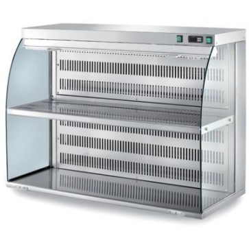 Vetrina refrigerata ad incasso cm 125x55x95 h temp. +5 /+15°c - motore remoto escluso