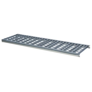 Ripiano per scaffale in alluminio, p=460, larghezza=770
