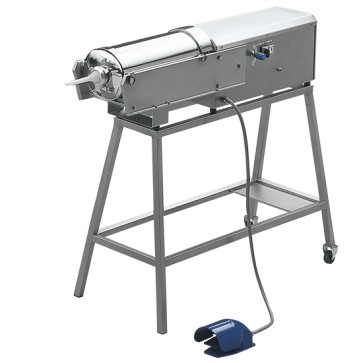 Insaccatrice orizzontale con comando a pedale, 16 litri